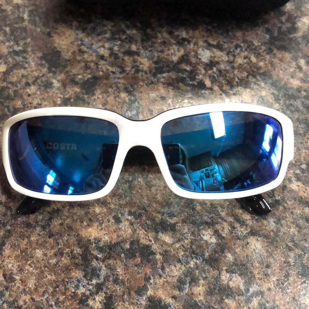 COSTA White with Blue Lens